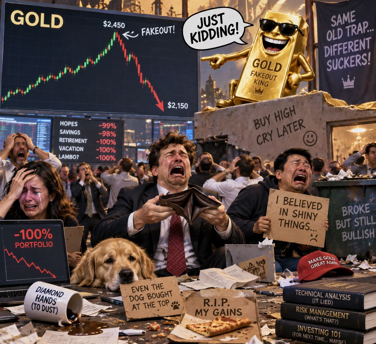 Trading on anything below 4h haha