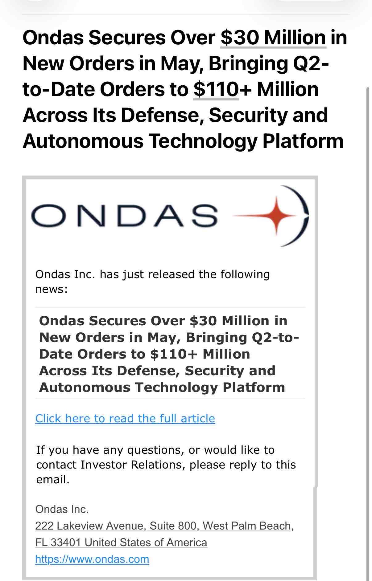 $ONDS