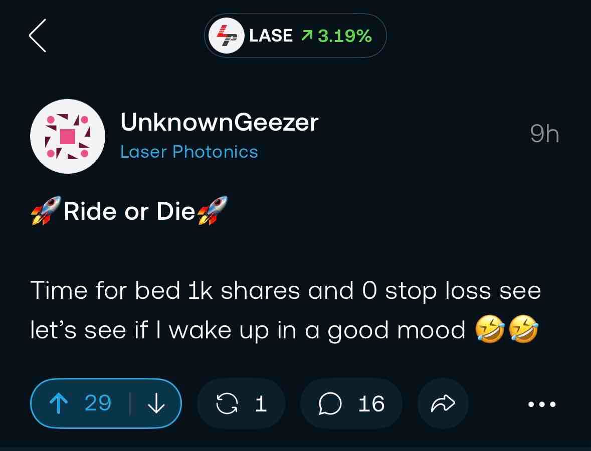 Lets see what today brings 🚀🤞🏻
