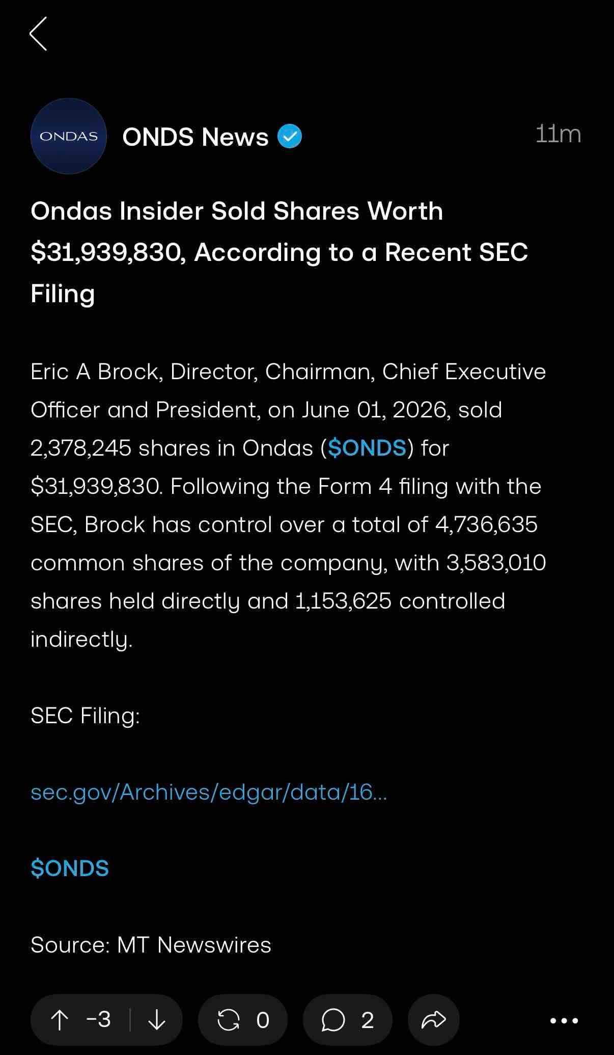 $ONDS