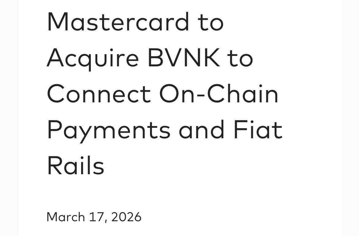 🚀 Mastercard Goes Crypto
