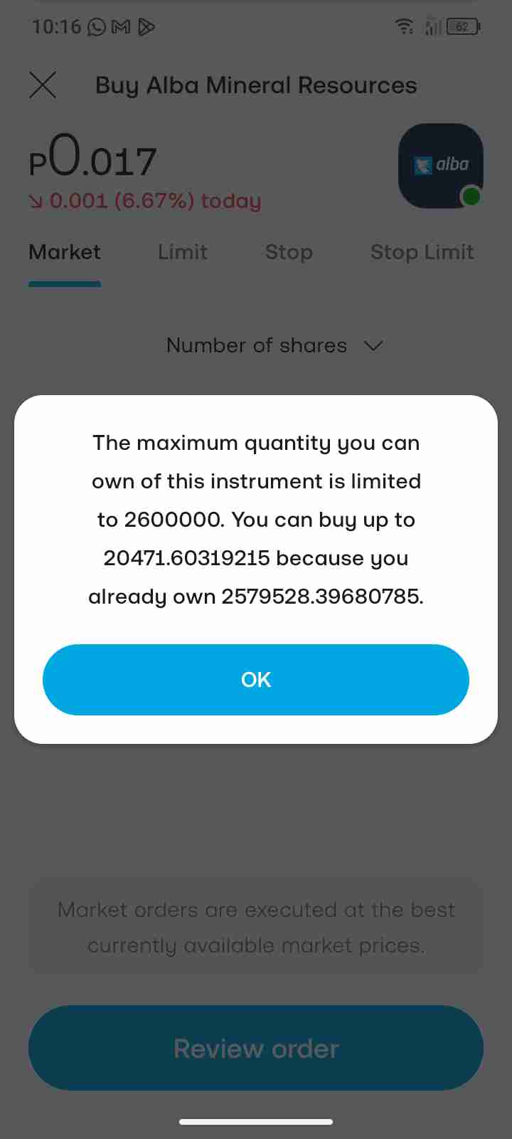 Share Cap