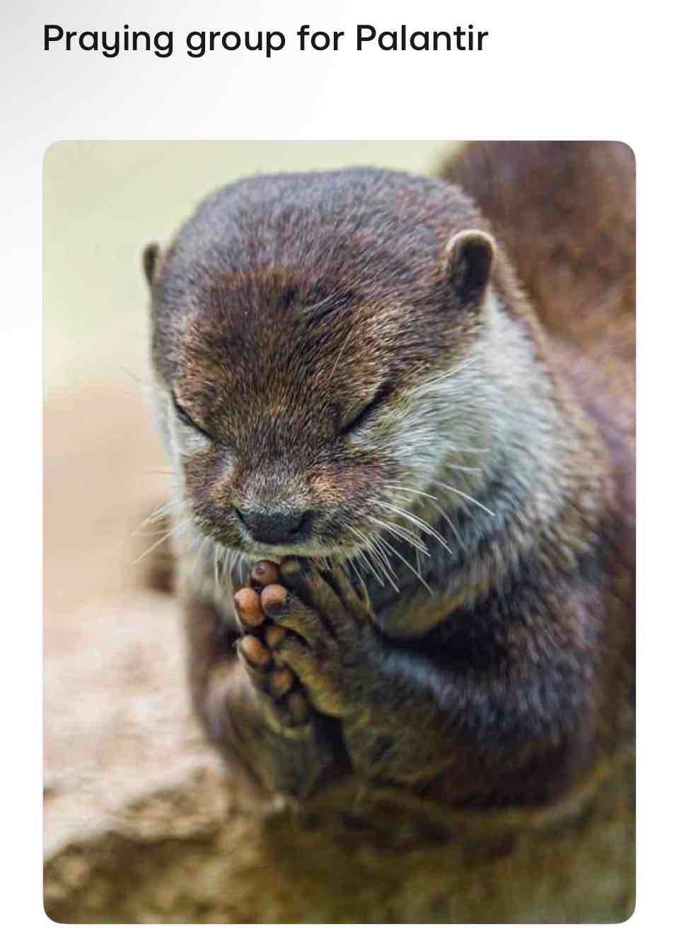 Keep praying