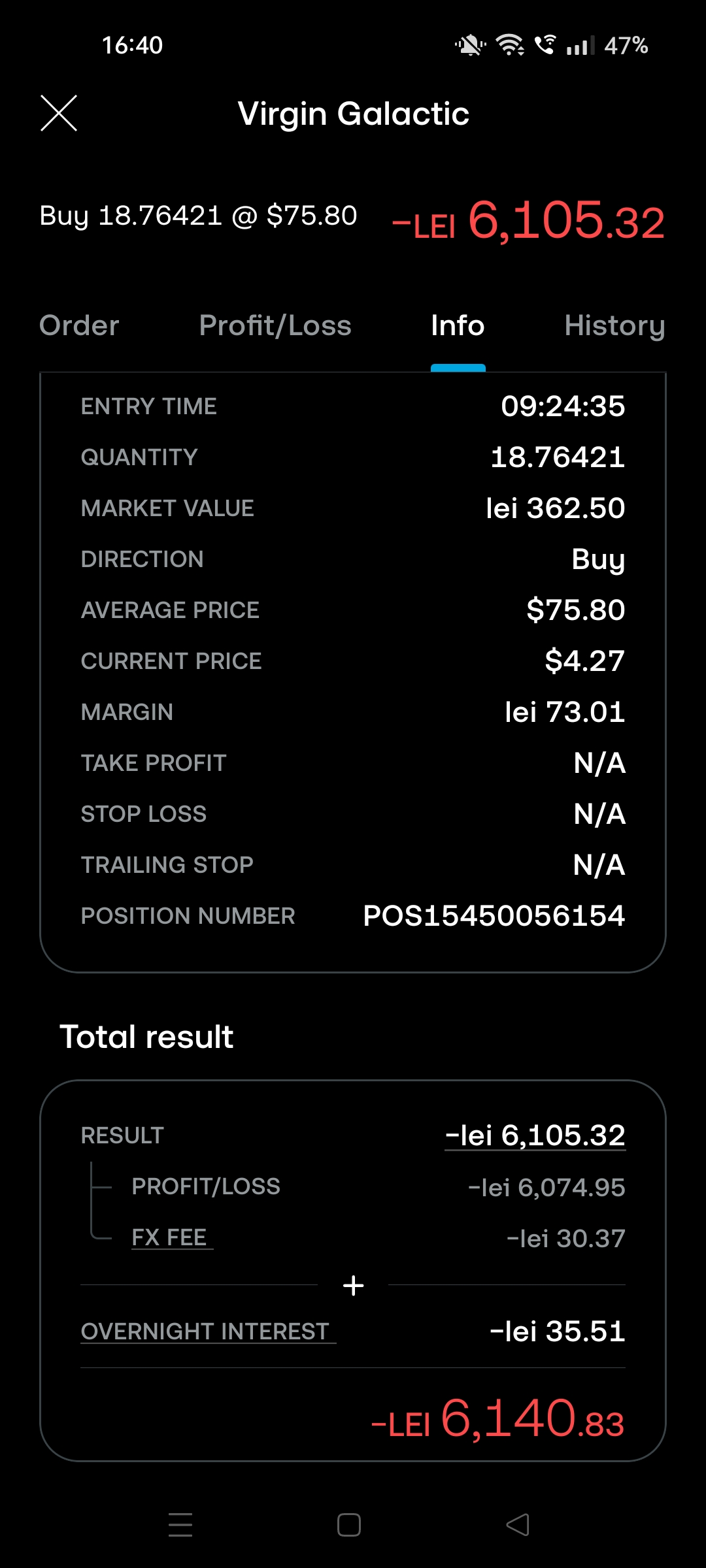 Demo account