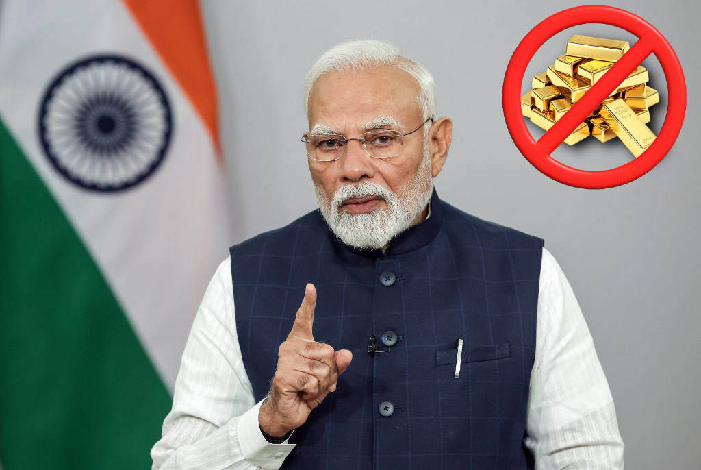 India’s Prime Minister Urges Citizens to Stop Buying Gold