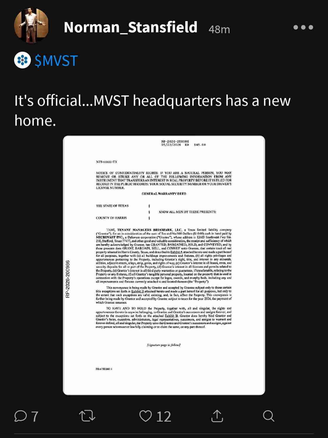 Microvast Bought a New Facility?