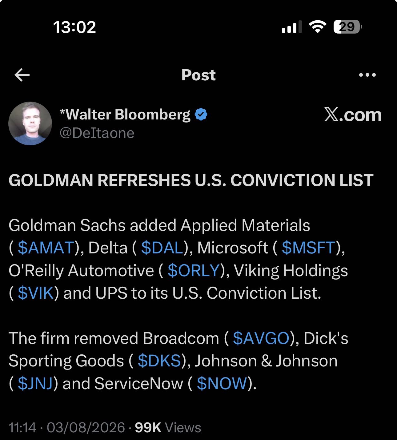 Good news just keeps coming