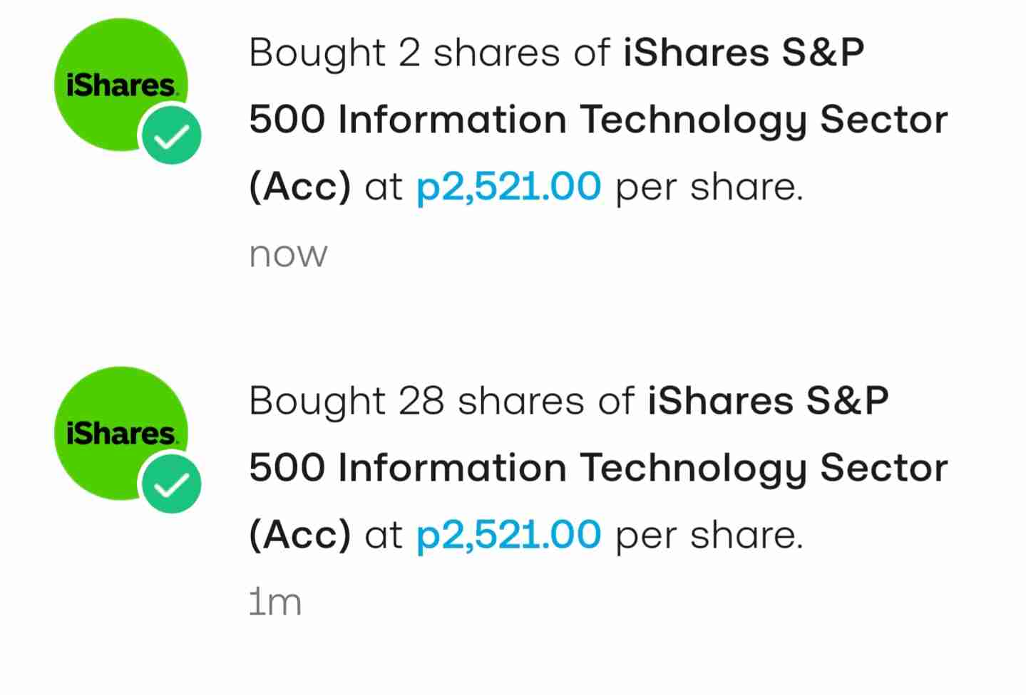 Monthly top up