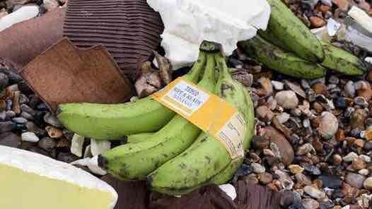 Tesco huge banana spill