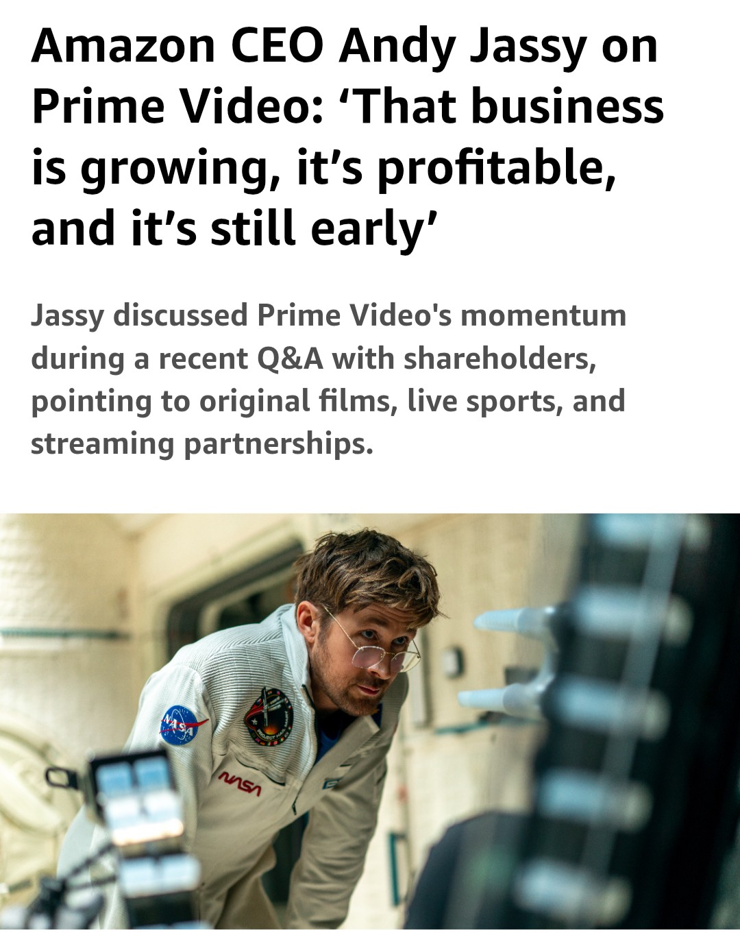 Prime video is rarely talked about, I think it's the best streaming service out there as far as quality.
