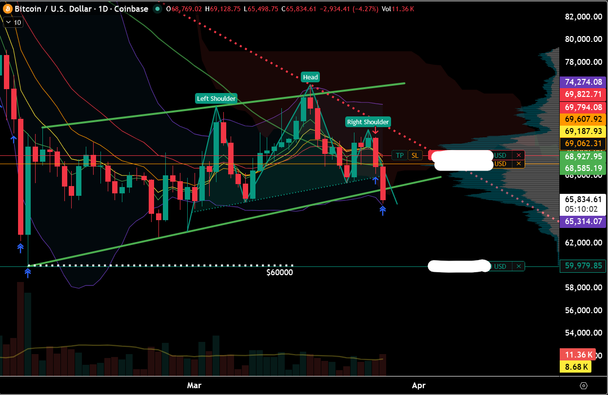 $BTC Trade Update