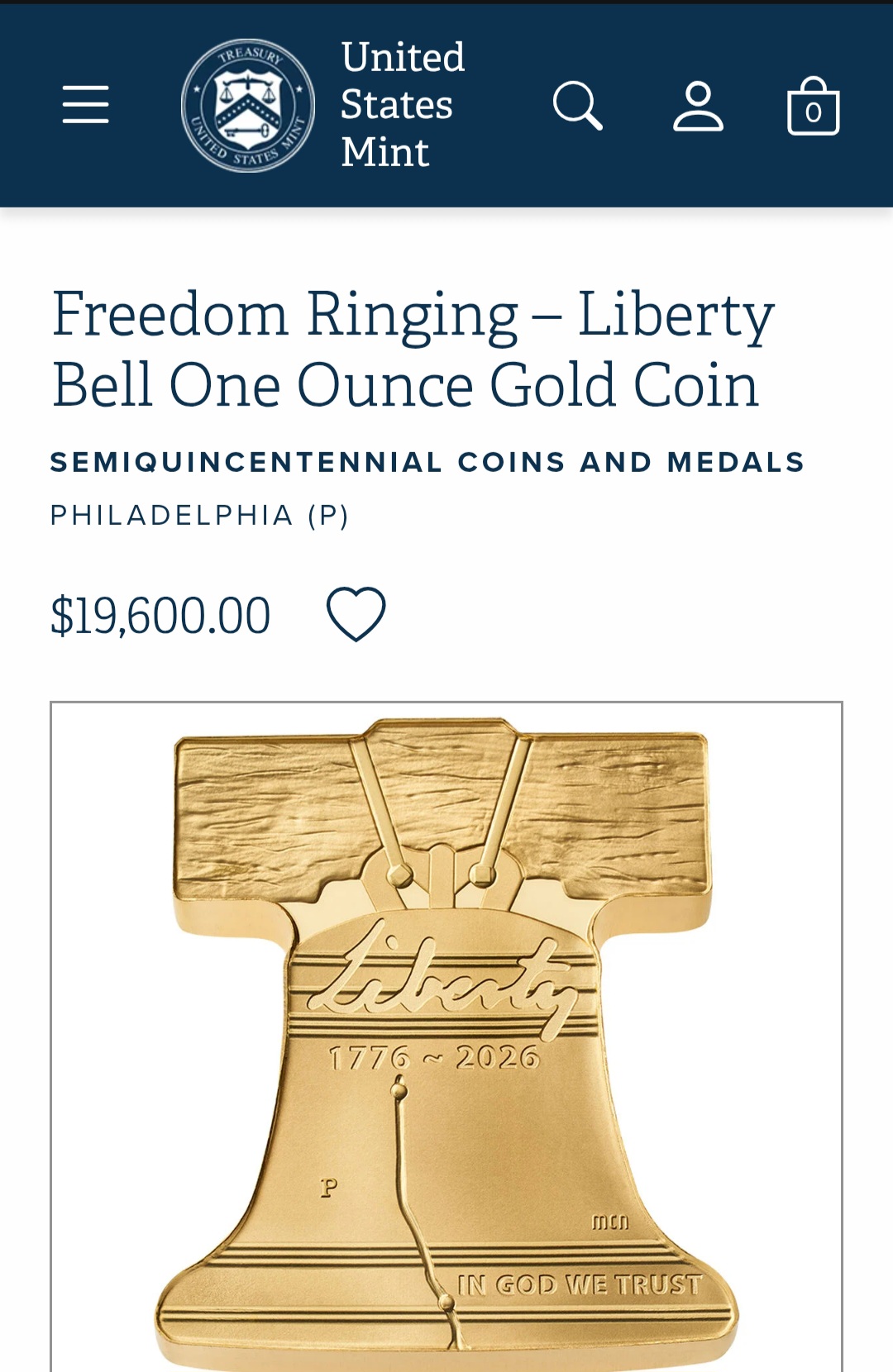 $19,600 Gold