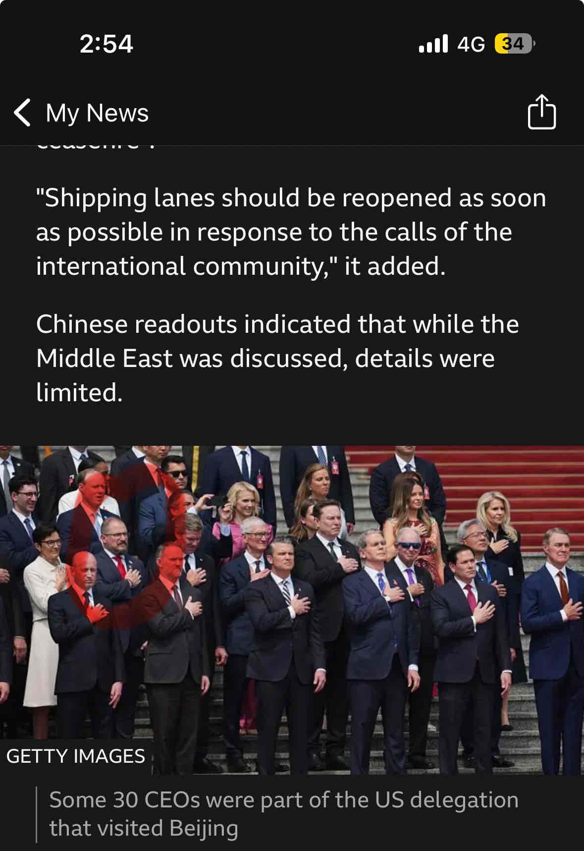 Our man was there in China