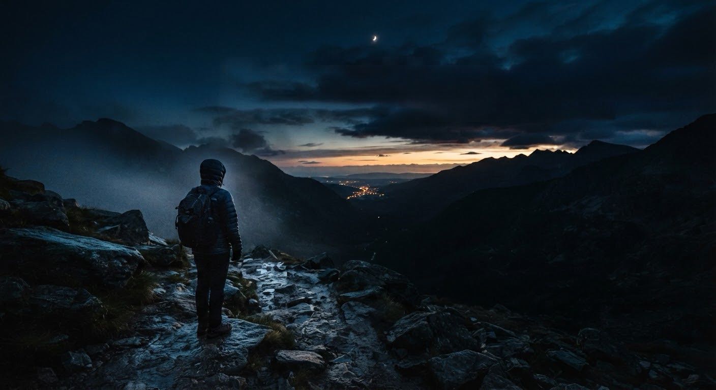 It is during our darkest moments that we must focus to see the light.