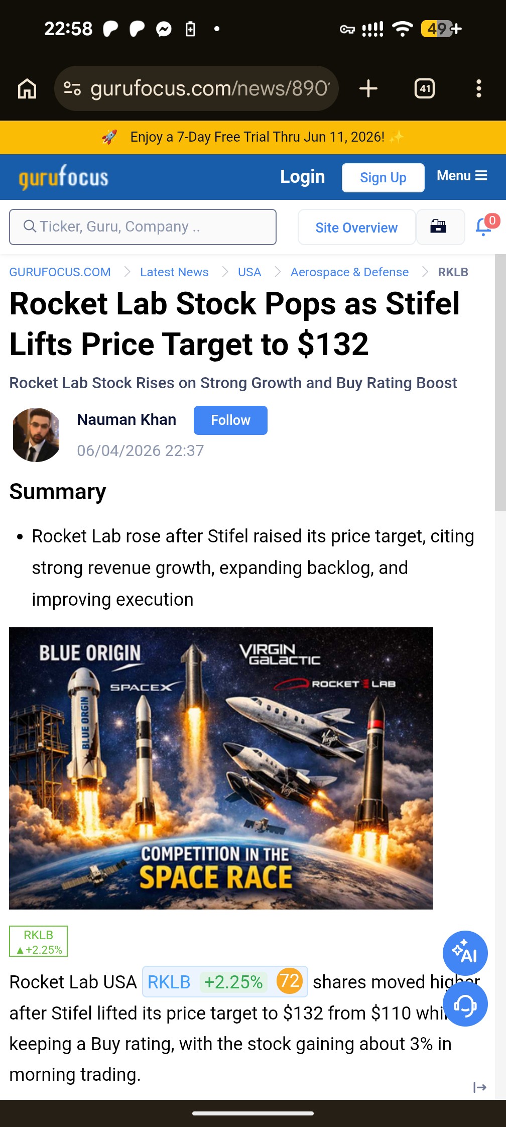 Price Target Raised - Highest Yet