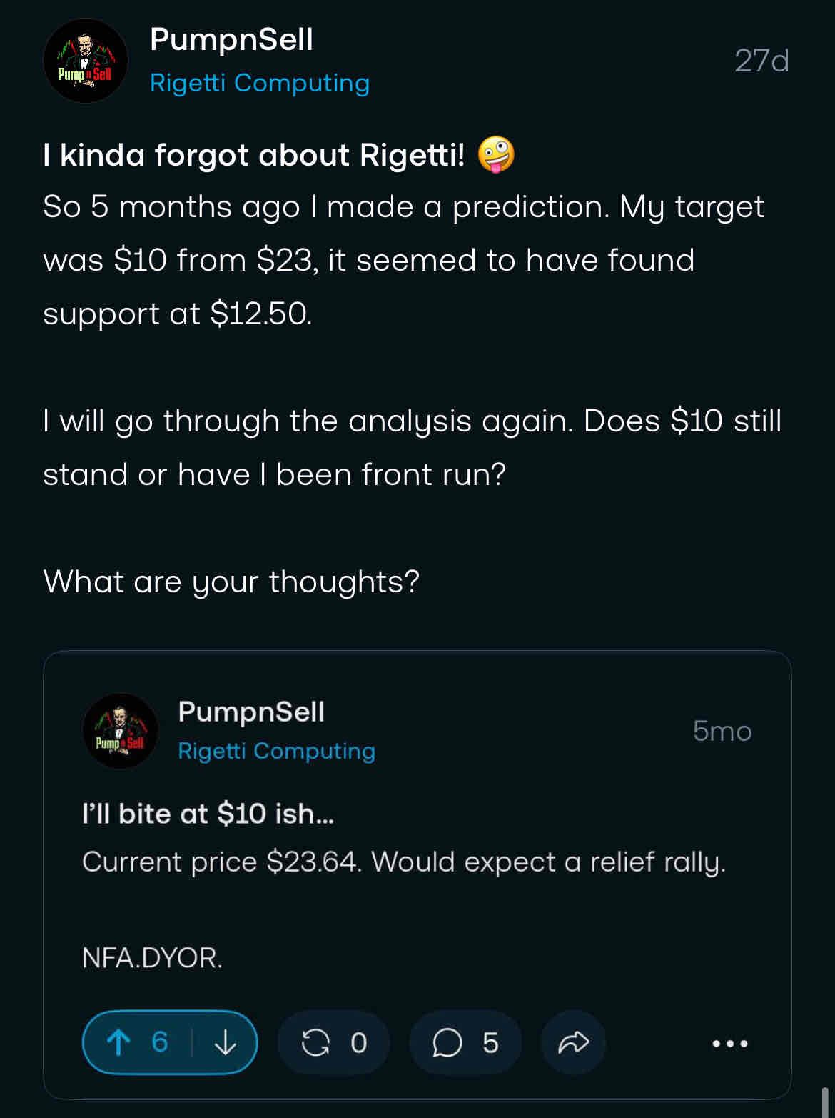 Rigetti - Still forgot about it 😅